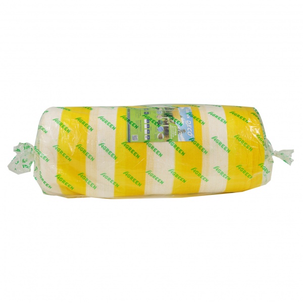 Сетка затеняющая Agreen 95% 4,0х50м бело-желтая 