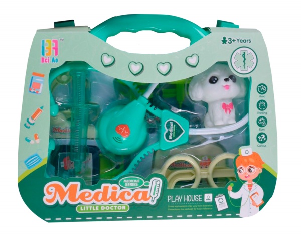 Іграшка Shantou набір лікаря 2 види 603/604