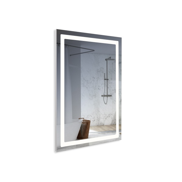 Дзеркало косметичне з вбудованим підсвічуванням Мойдодир Olive 55x75/75x55 