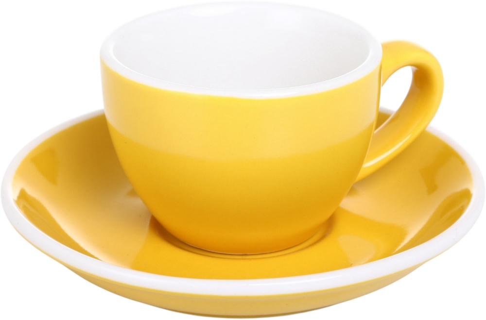 Чашка для еспресо Origami Horeca Barista 90 мл жовта