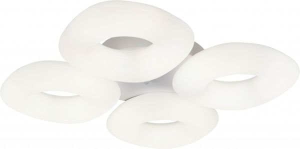 Люстра світлодіодна Hopfen Kreis з пультом ДК 72 Вт білий 