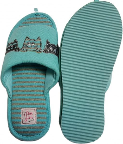 Капці домашні Gemelli Тріо 2 р. 39 блакитний 