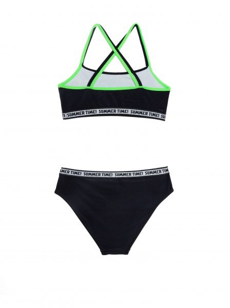 Купальник для девочек Conte-Kids E Fun р.152 /76 см черный 