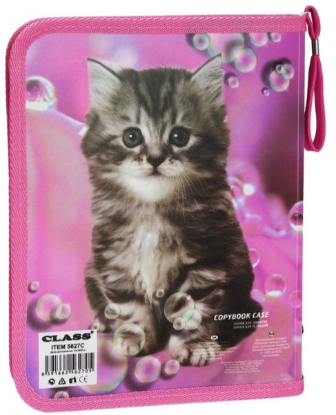 Папка для тетрадей объемная Cute Kitten & quot 5627C CLASS