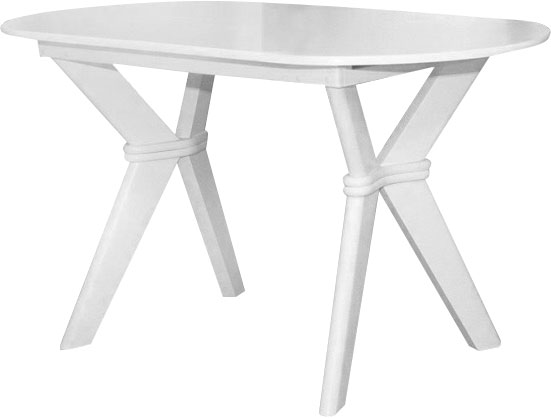 Стол обеденный Брайтон белый 