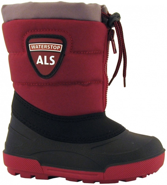 Чоботи для дівчинки Alisa Line Alaska р.26-27 бордовий 