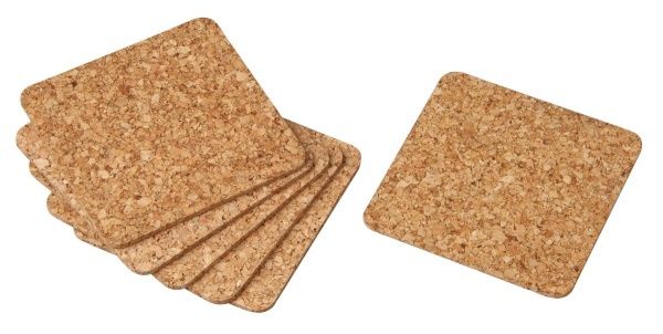 Набір підставок під склянки 9,6х9,6 см 6 шт. 49485 Fackelmann