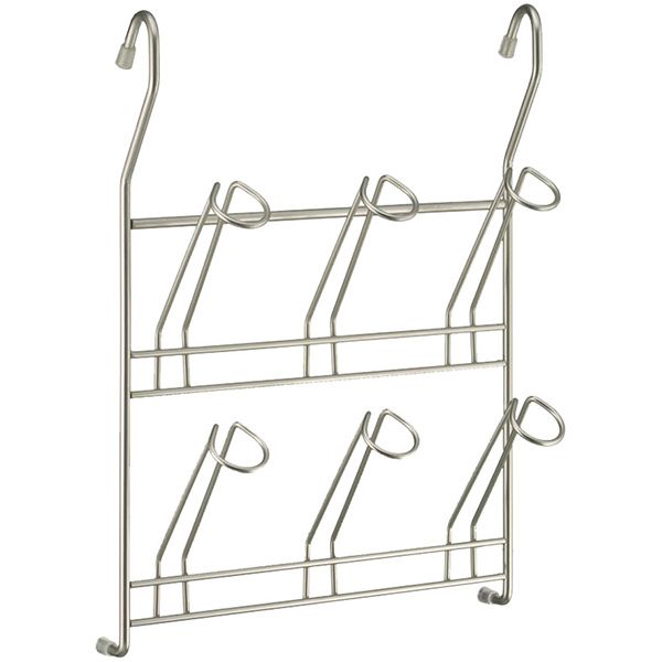 Полка на рейлинг Lemax YJ-G508 NM для чашек 245x90x340 мм матовый никель