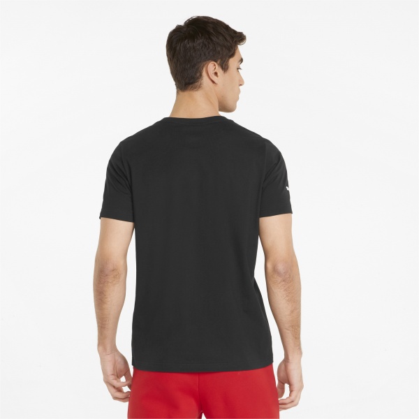 Футболка Puma Ferrari Race tonal Big Shield Tee 53375201 р.S чорний