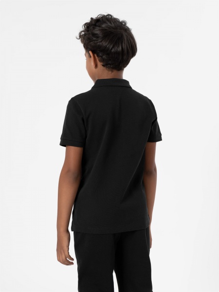 Поло 4F TSHIRT M295 4FJSS23TTSHM295-20S чорний