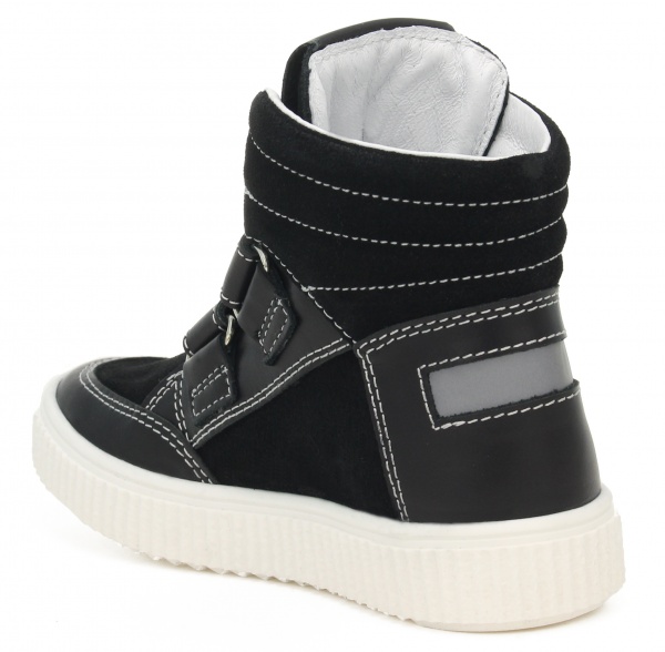 Ботинки для мальчиков BARTEK 4435-R54P р.30 черный с белым 