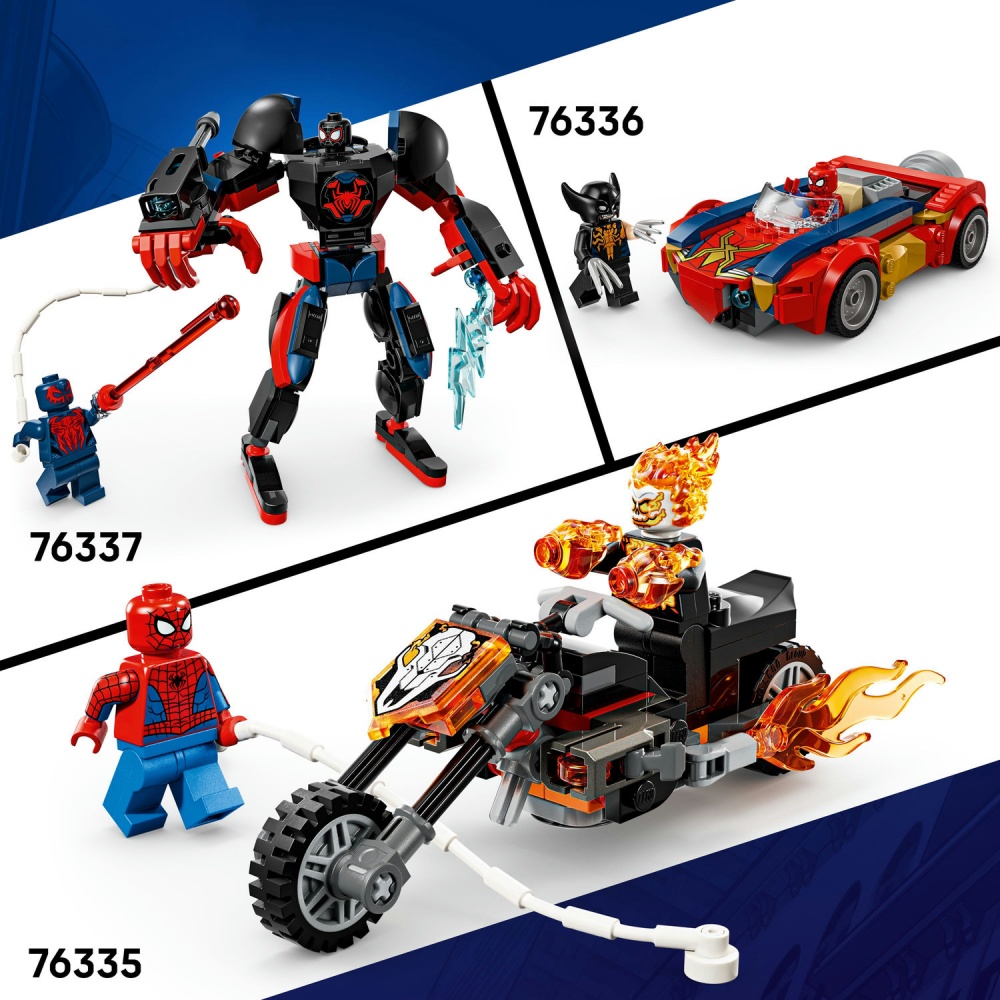 Конструктор LEGO Super Heroes Marvel Битва роботов: Человек-паук vs. Доктор Осьминог 76338