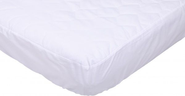 Наматрасник з боковушками силиконизированый синтепон 160x200 см 