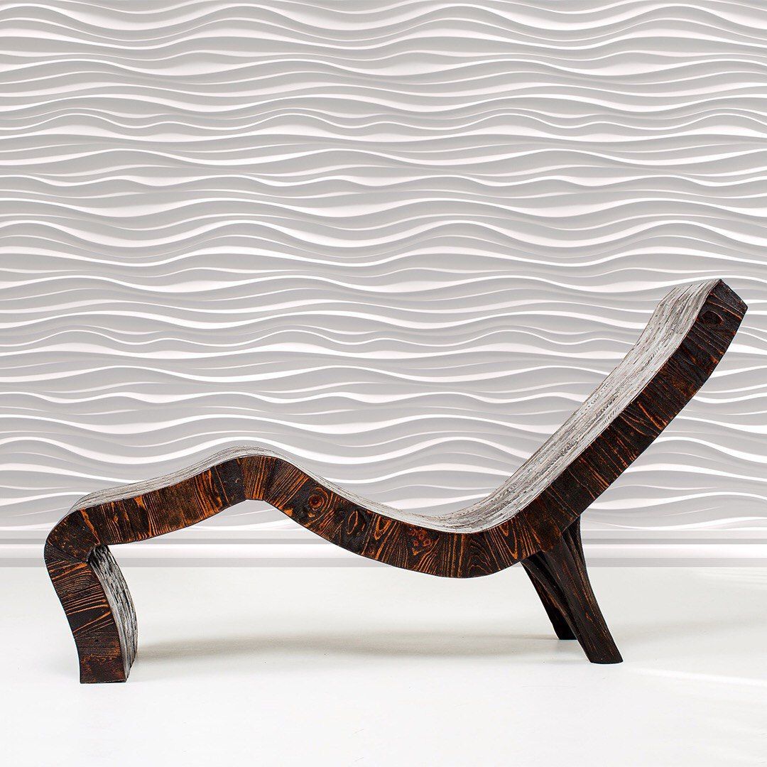 Плитка гипсовая 3D-панель Beauty Walls BREEZE 1,44 кв.м 