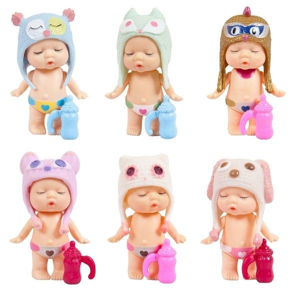 Пупс в шапочке 12 видов в ассортименте A382B