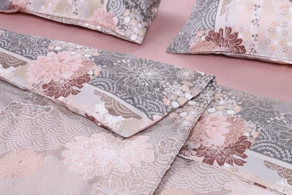 Комплект постільної білизни Madama Batterfly 41 сімейний різнокольоровий Grandfoulard 