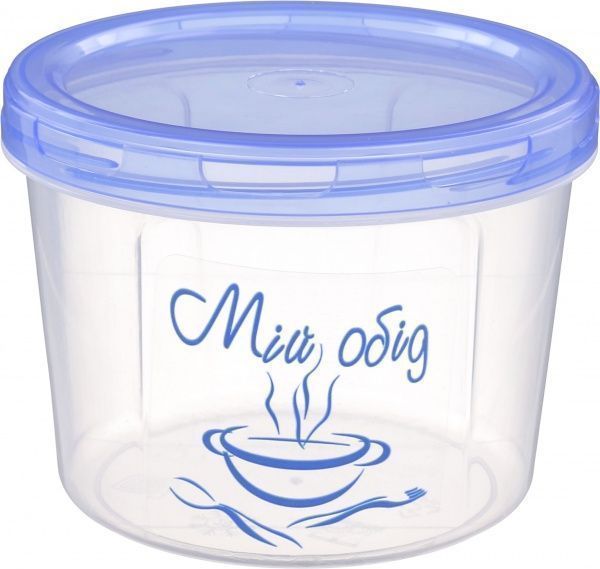Контейнер Мій обід 0,5 л із гвинтовою кришкою №68 Народний продукт