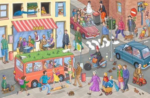 Книга Ахим Альгримм «Нісенітниці. Віммельбух» 978-617-7395-77-4