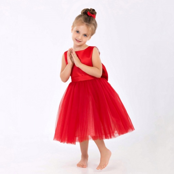 Платье Maya-MI Сердце на спинке 0105-0030-24 р.104 красный 