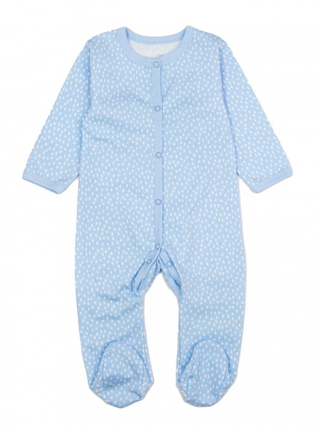 Комбінезон для хлопчика Bambinelli блакитний в горошок р.74 блакитний 
