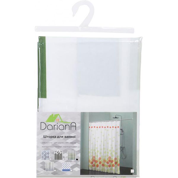 Шторка для ванны Dariana 180х200 см JG-004-10