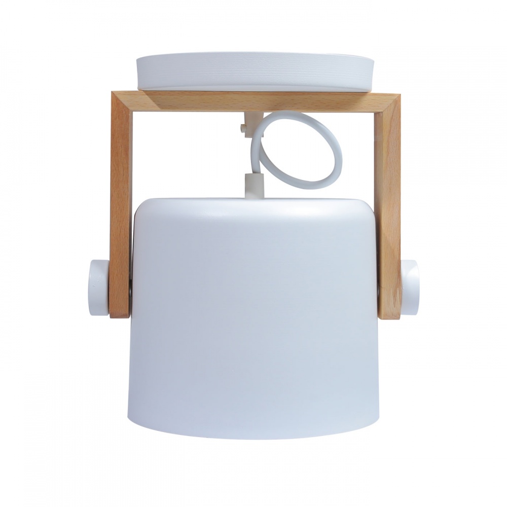 Бра LIGHT SET KONVALIA WLC 160 1xE27 белый/дерево