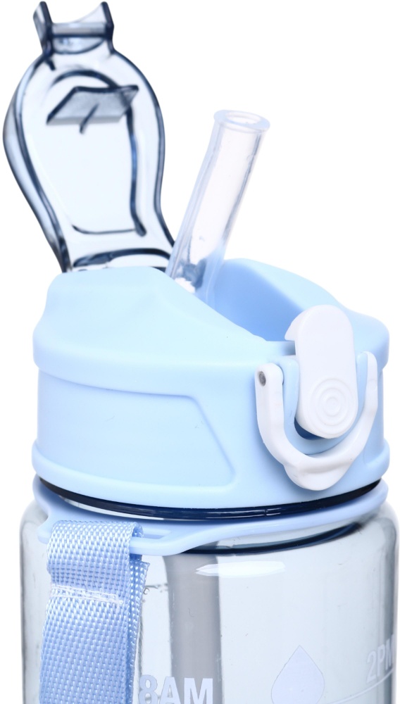 Пляшка для води Maxmark Motivation 750 мл синя