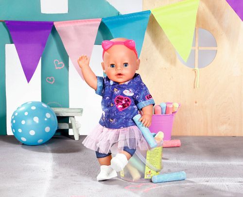 Одежда для куклы Zapf Baby Born Джинс Делюкс 829110