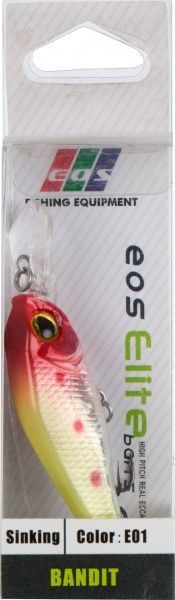 Воблер EOS Sinking 10 г 55 мм красный