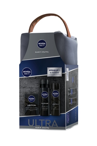 Косметичний набір для чоловіків Nivea Ultra косметичка 2021
