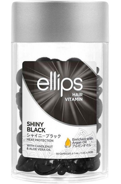 Олія Ellips Shiny Black для темного волосся 50 мл
