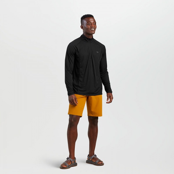 Футболка Outdoor Research MEN'S ECHO QUARTER ZIP 287626-0001 р.M чорний