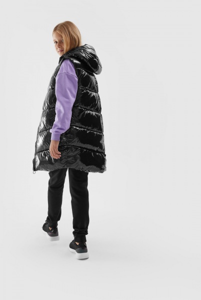 Жилет 4F VEST JACKET F046 4FJAW23TVJAF046-21S р.140 черный