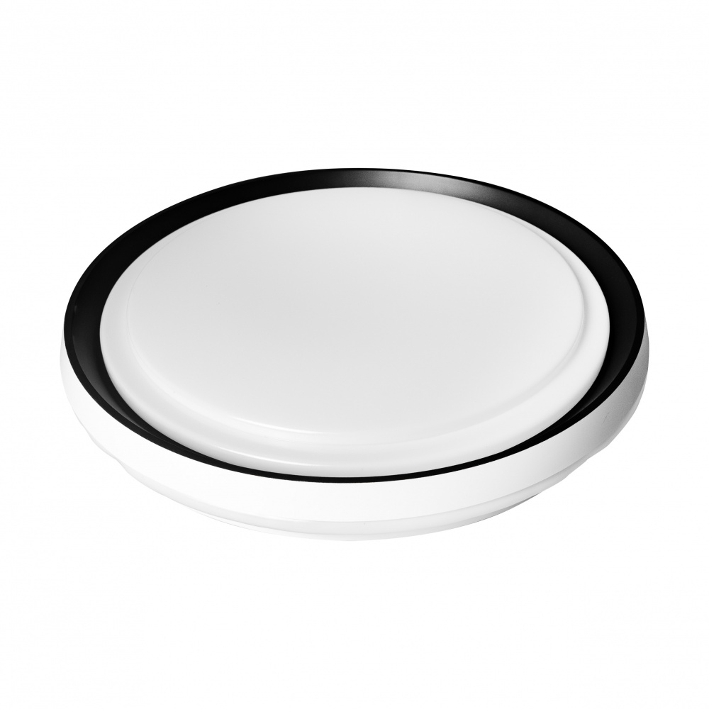 Світильник стельовий HOROZ ELECTRIC OCTAV 38 Вт білий із чорним 6400 К 027-019-0048-02-1