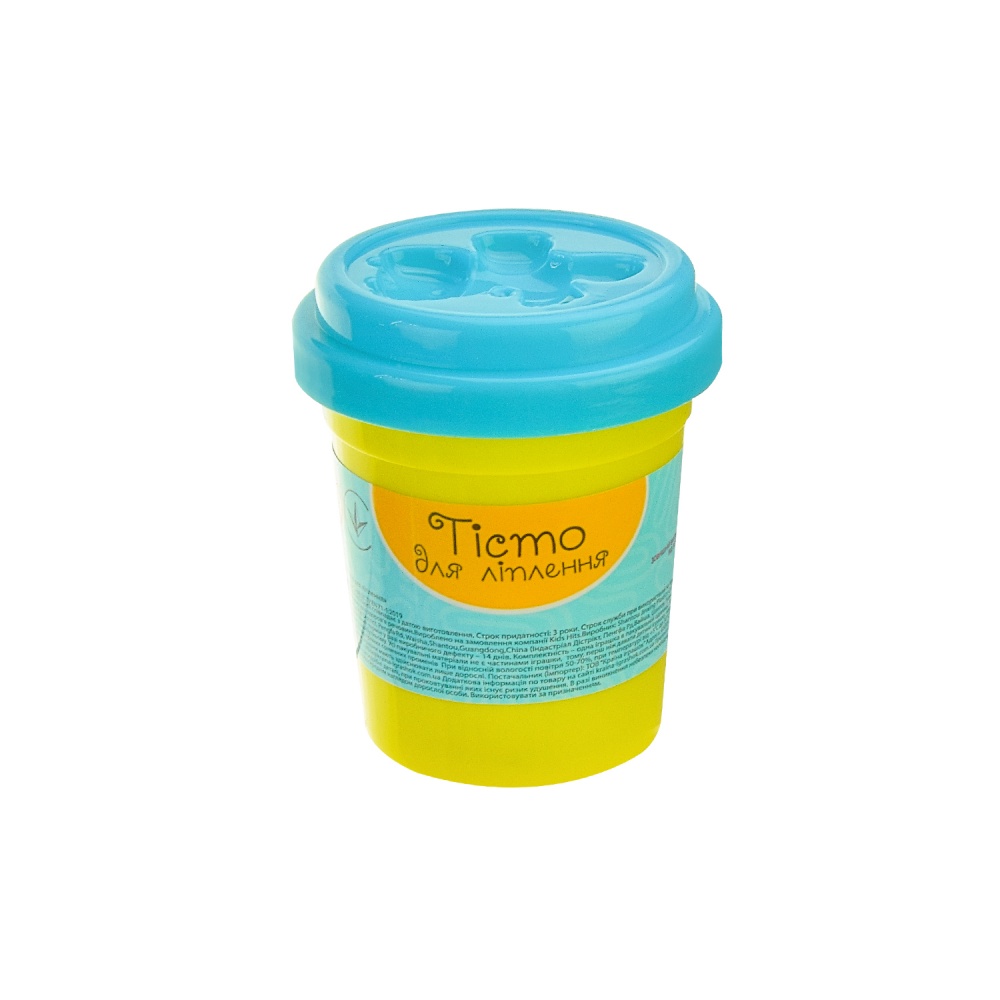 Тісто для ліплення Shantou блакитний колір (баночка 50 г) PL-0607-006