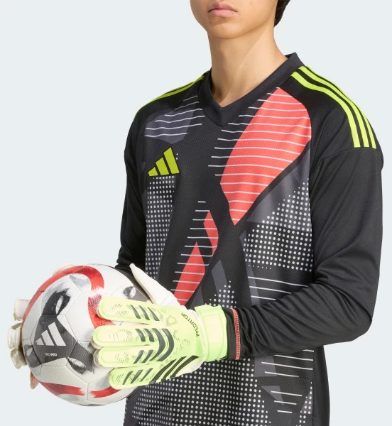 Вратарские перчатки Adidas PRED GL TRN JN5356 7 зеленый