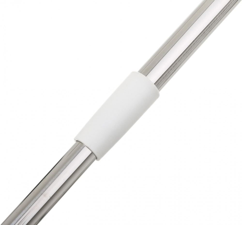 Швабра для вікон та дзеркал OBERY зі склизом 2в1 28 см сірий