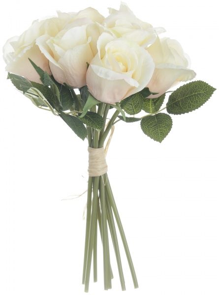 Букет роза мягкая кремовый