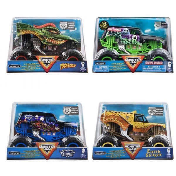 Машинка Monster Jam в ассортименте 1:24 6056371