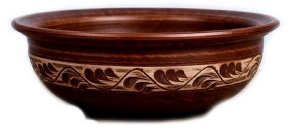 Салатник Дачний 1 л Український гончарний посуд