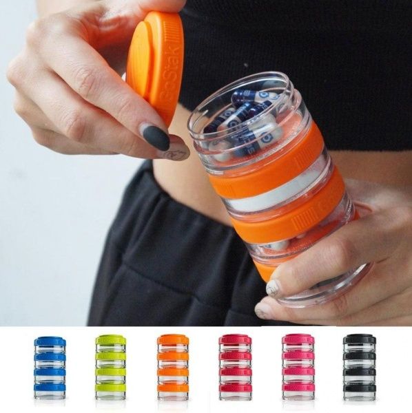 Набір контейнерів Blender Bottle GS_4х40 червоний GS_4*40_Red