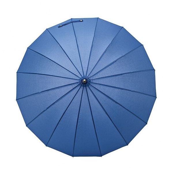 Зонт-трость KRAGO 16 спиц синий 