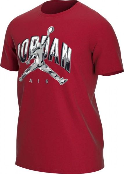 Футболка Nike M J BRAND JDN AIR SS CREW CZ8383-687 р.M червоний