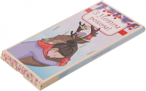 Шоколад Shokopack молочный С Новым годом! 90 г (4820194870731) 