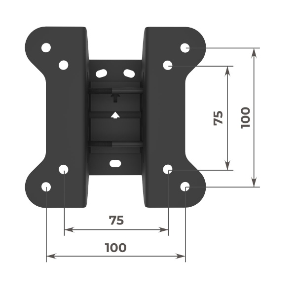 Крепление для телевизора HausMark TWB-11 наклонные 10