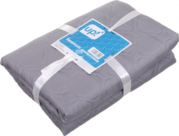 Покривало Amsterdam 145x210 см UP! (Underprice) сірий 