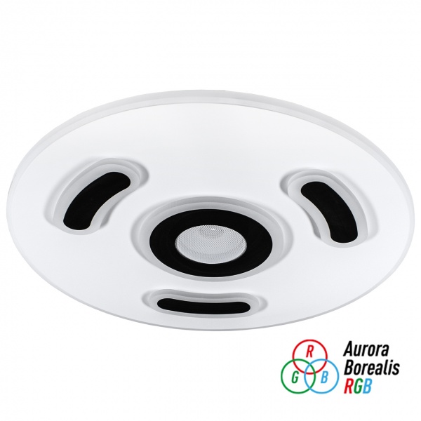 Світильник світлодіодний V-WATT R60 RGB 60 Вт білий із чорним 3000-6000 К V-Wat ZEPPELIN 