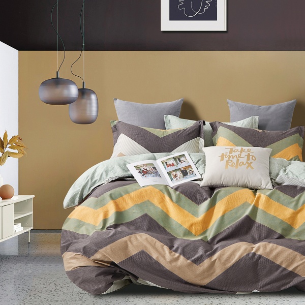 Комплект постільної білизни Дакар різнокольоровий Homeline 