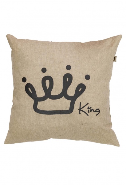 Подушка декоративна King Beige 45x45 см Прованс 