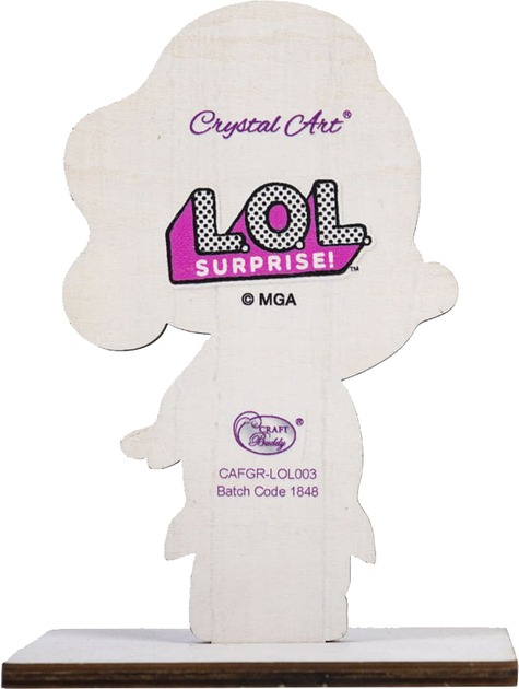 Набір для творчості Crystal Art Art Королева бризок CAFGR-LOL003